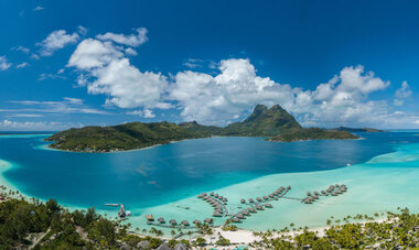 Bora Bora aerial